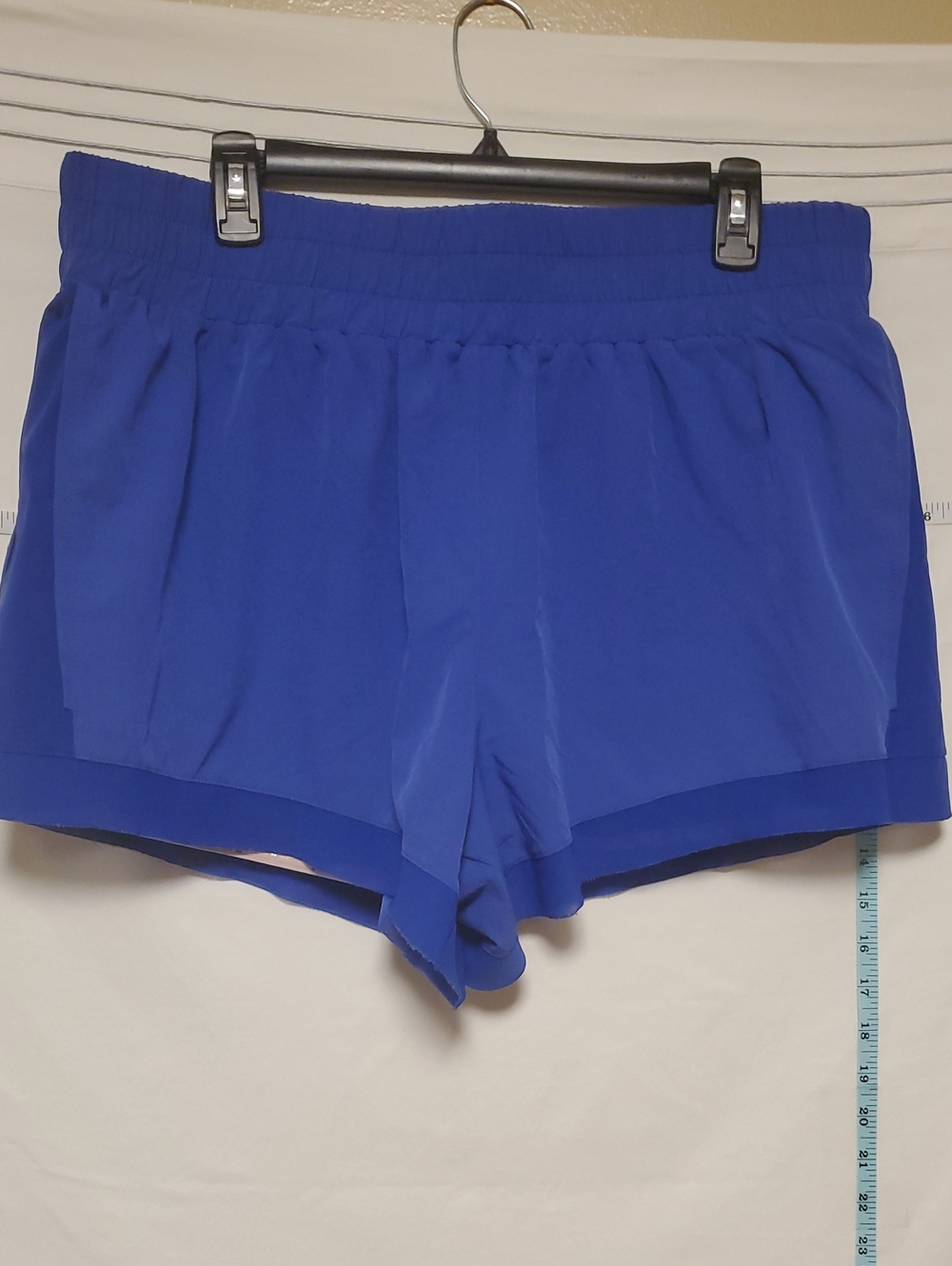 IVL Womens Running Shorts Blue Size 14 Activewear Classic Lightweight